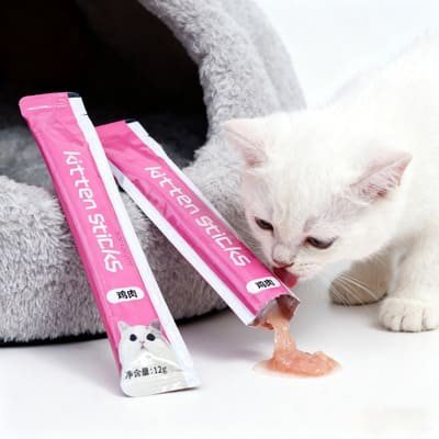11.wet cat food stick