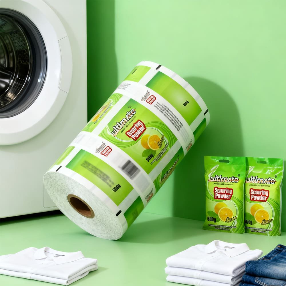 packaging film-detergent powder bag