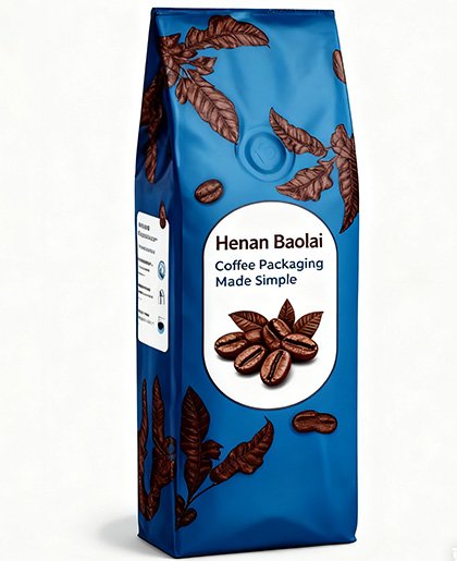 quad seal bag-coffee